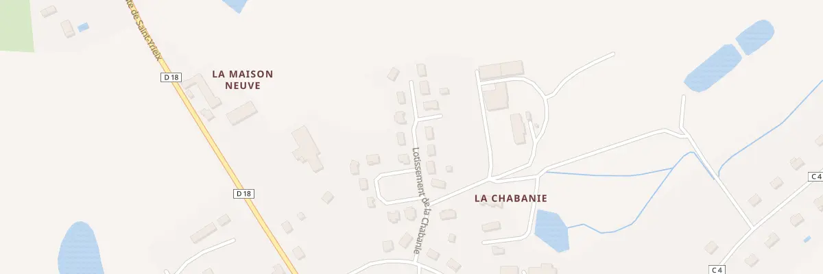 Plan du 15 Lot de la Chabanie à Glandon
