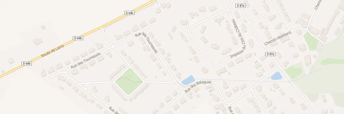 Plan du 62 Rue des Tournesols à Larra