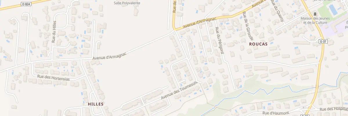 Plan du 2 Rue des Pensées à Léguevin