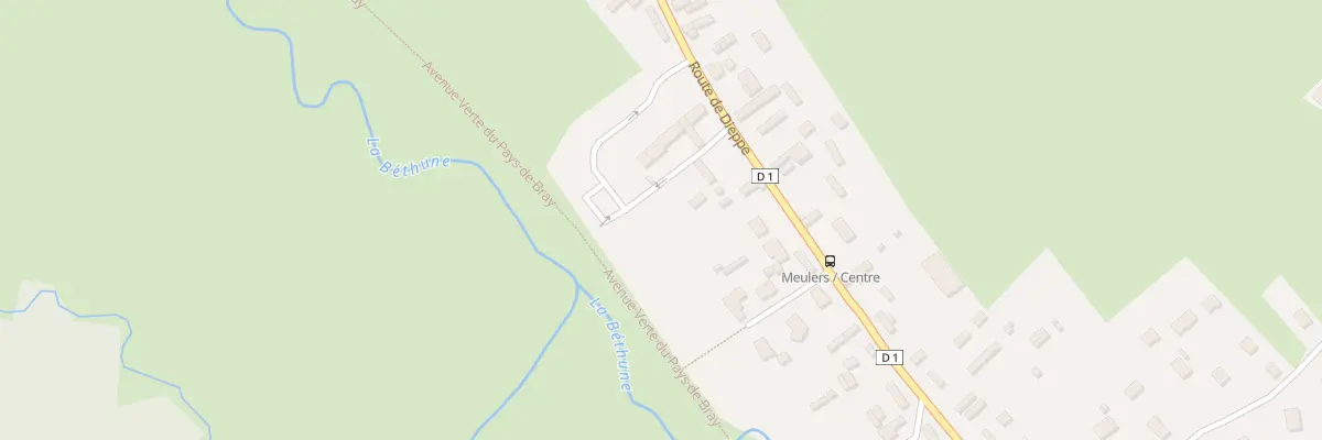 Plan du 1005 Rte de Dieppe à Meulers