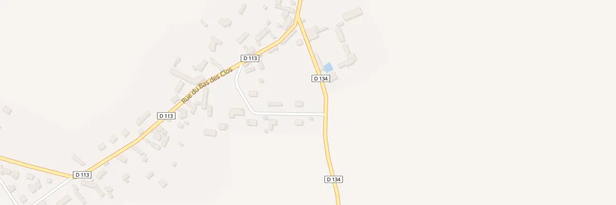Plan du 2 Rue du Poirier Tendre à Saint-Ange-et-Torçay
