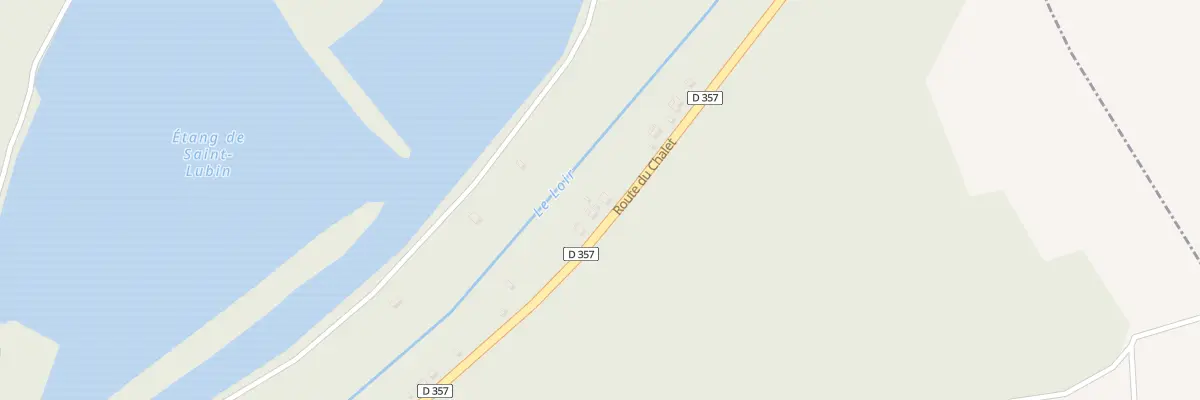 Plan du 75 Rte du Chalet à Fréteval