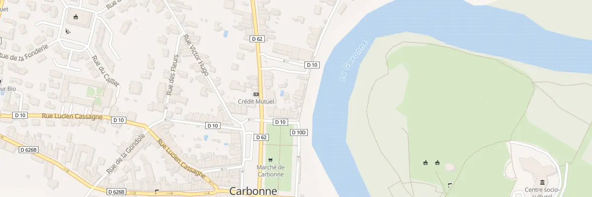 Plan du 5 Rue Etienne Prosjean à Carbonne