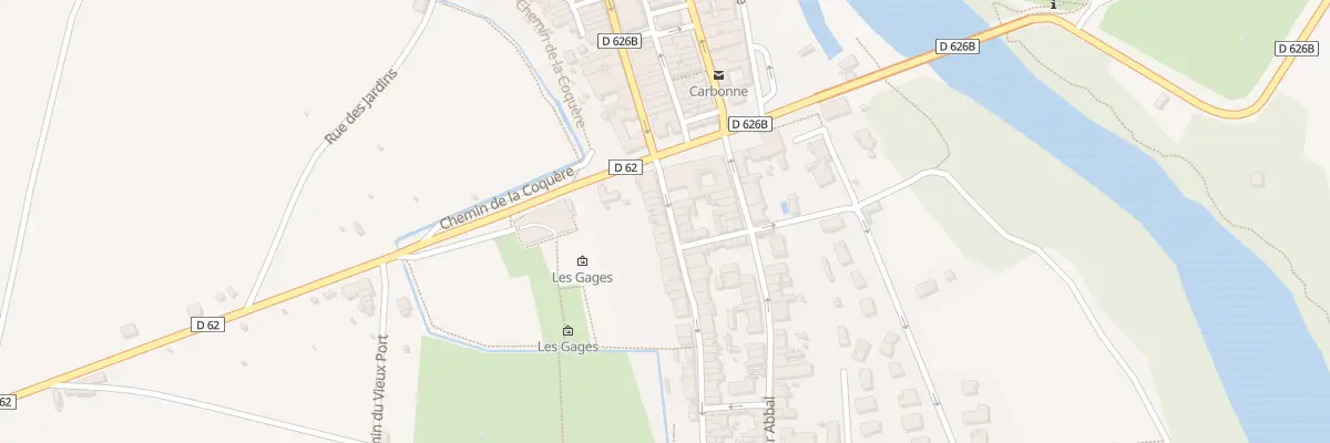 Plan du 27 Rue de l’Eglise à Carbonne