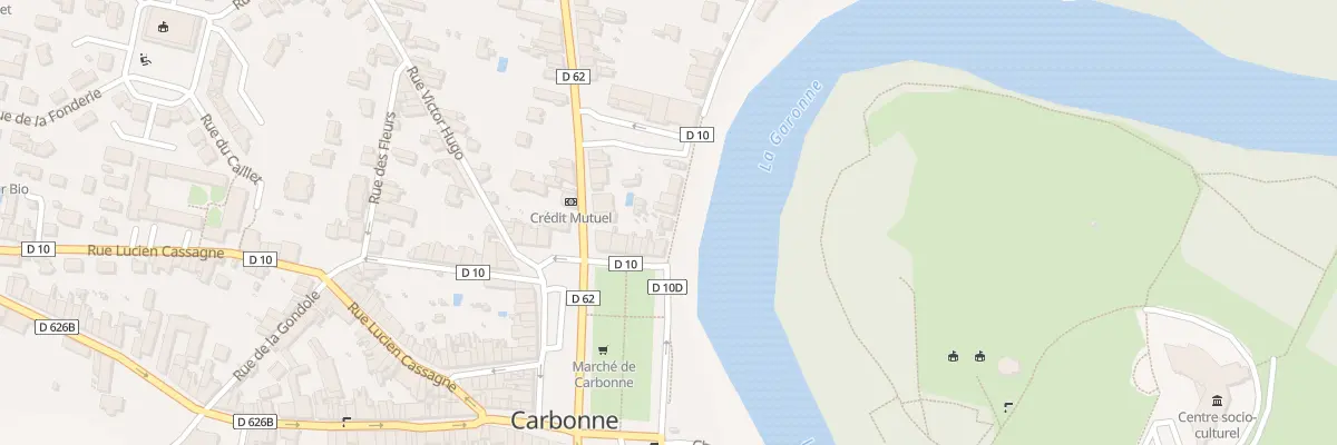 Plan du 3 Rue Etienne Prosjean à Carbonne