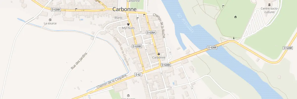 Plan du 18 Rue du Milieu à Carbonne