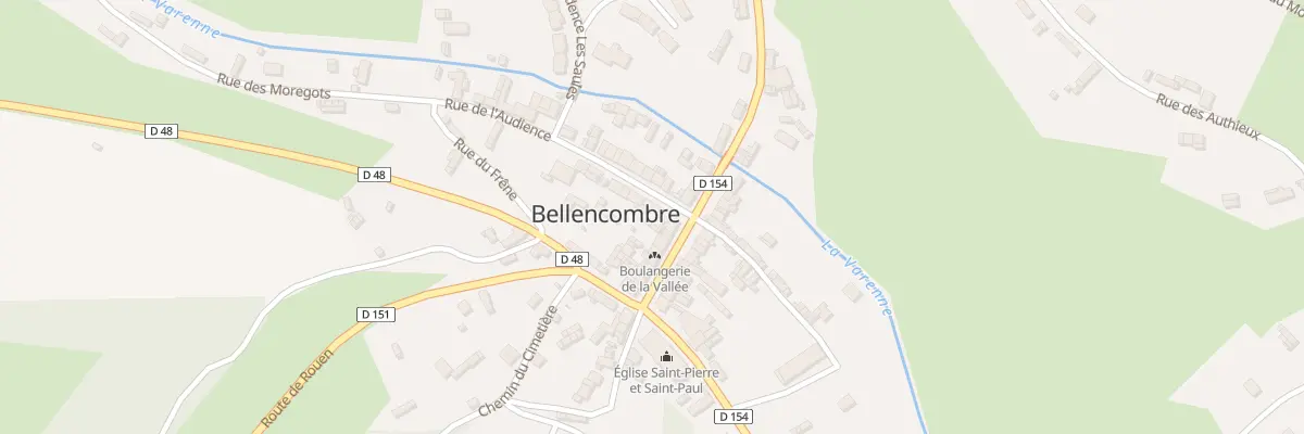 Plan du 5015 Rue de l’Audience à Bellencombre