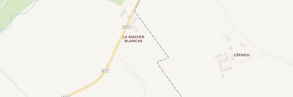 Plan du 2 La Maison Blanche à Beaumont-Village