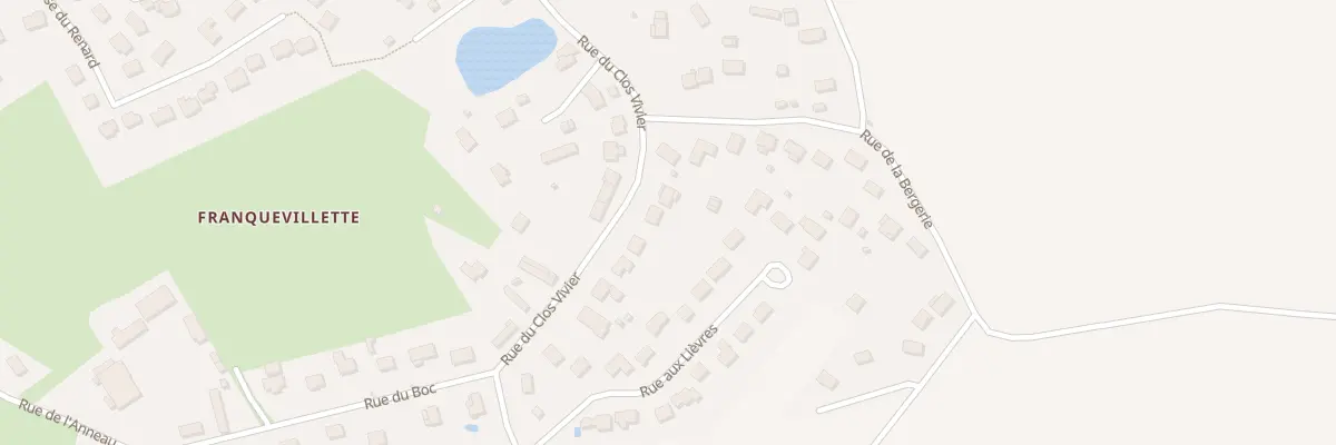 Plan du 460 Rue du Clos Vivier à Boos