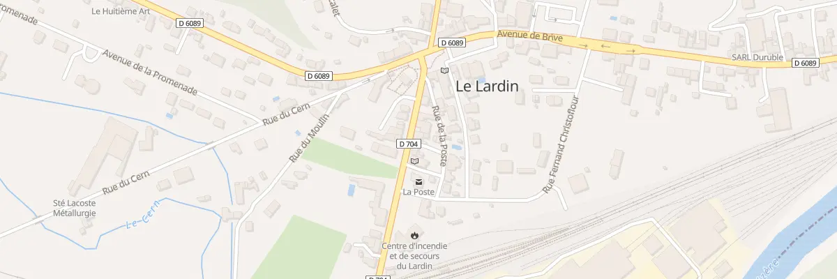 Plan du 9 Av Georges Haupinot au Lardin-Saint-Lazare