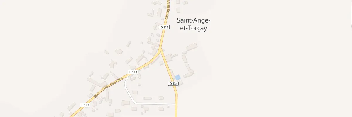 Plan du 5 Rue de la Mairie à Saint-Ange-et-Torçay