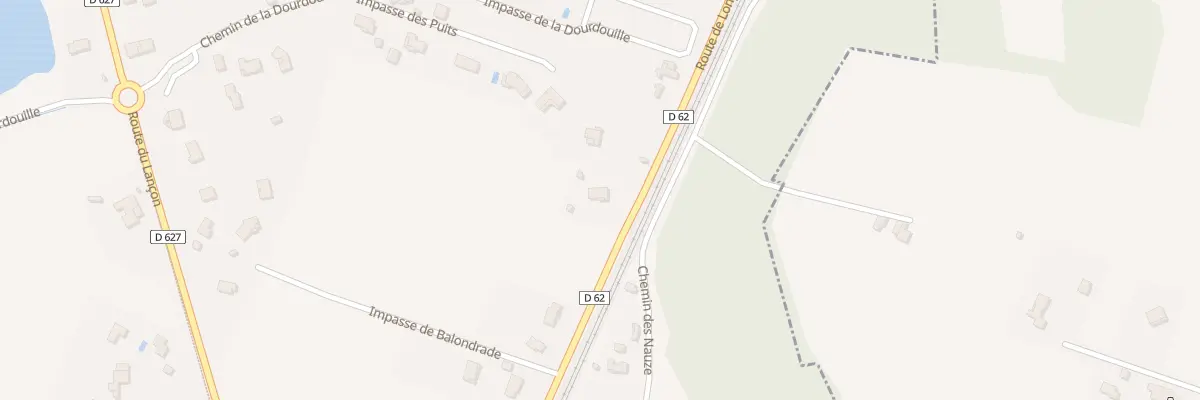 Plan du 27 Rte de Longages à Carbonne