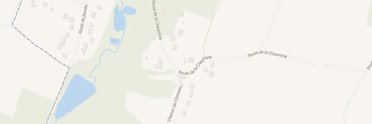 Plan du 17 Rte de la Chaumine à Angé