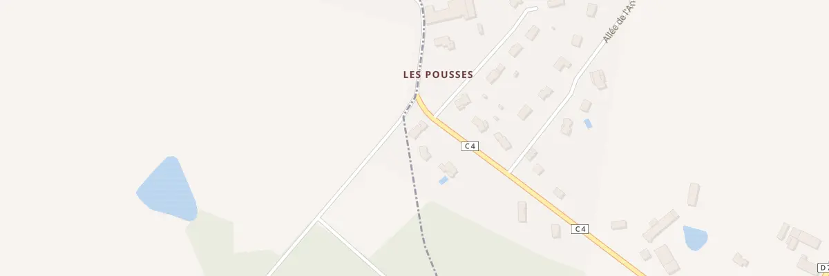 Plan du 5013 Rue du Bosquet à Saint-Maurice-les-Brousses