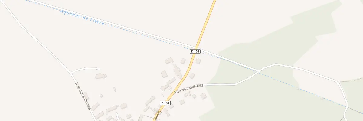 Plan du 2 Rue de Vaudry à Saint-Rémy-sur-Avre