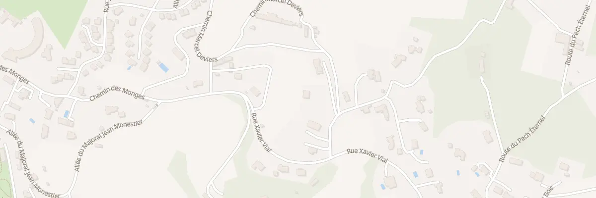 Plan du 17 Rue Xavier Vial à Sarlat-la-Canéda