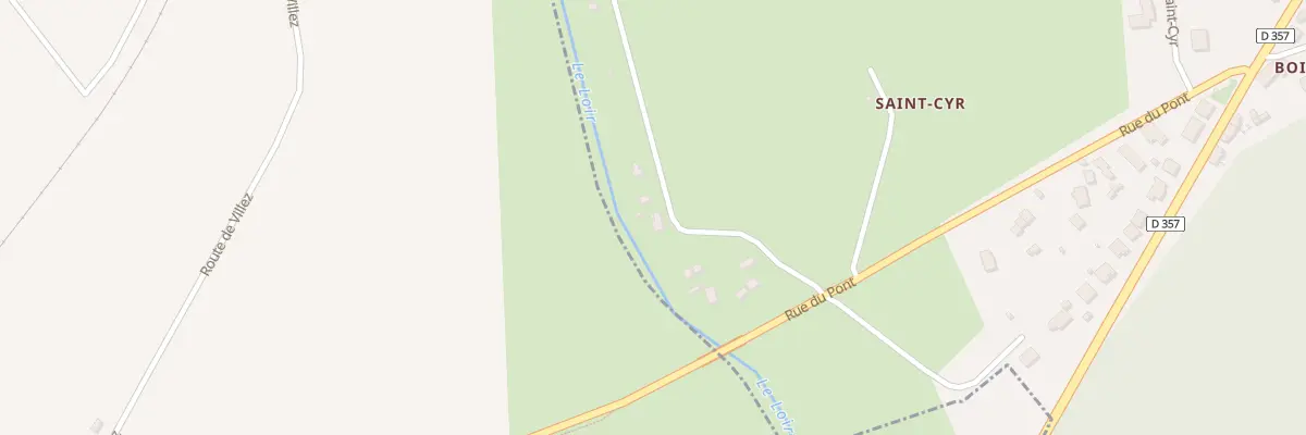 Plan du 11 Che des Bords du Loir à Morée