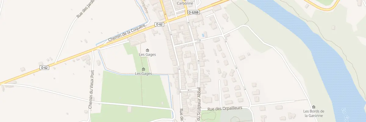 Plan du 46 Rue de l’Eglise à Carbonne