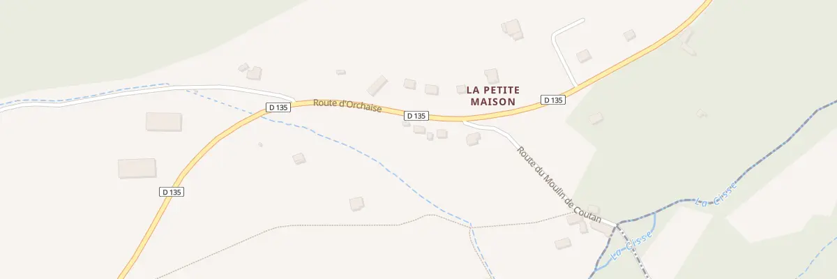 Plan du 23 Rte d’Orchaise à Saint-Lubin-en-Vergonnois