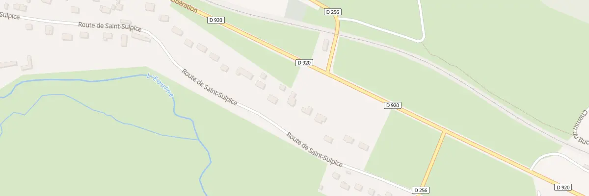 Plan du 541 Rte de Saint Sulpice à Bellengreville