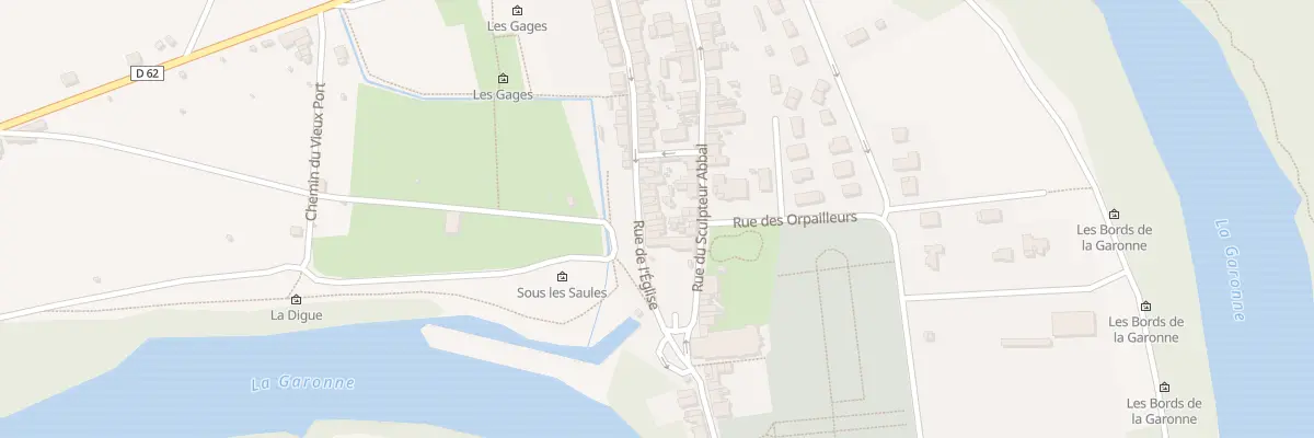 Plan du 10 Rue de l’Eglise à Carbonne