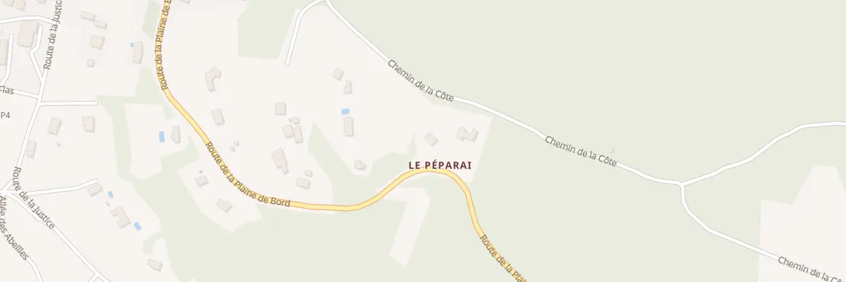 Plan du 531A Le Peparai à Domme