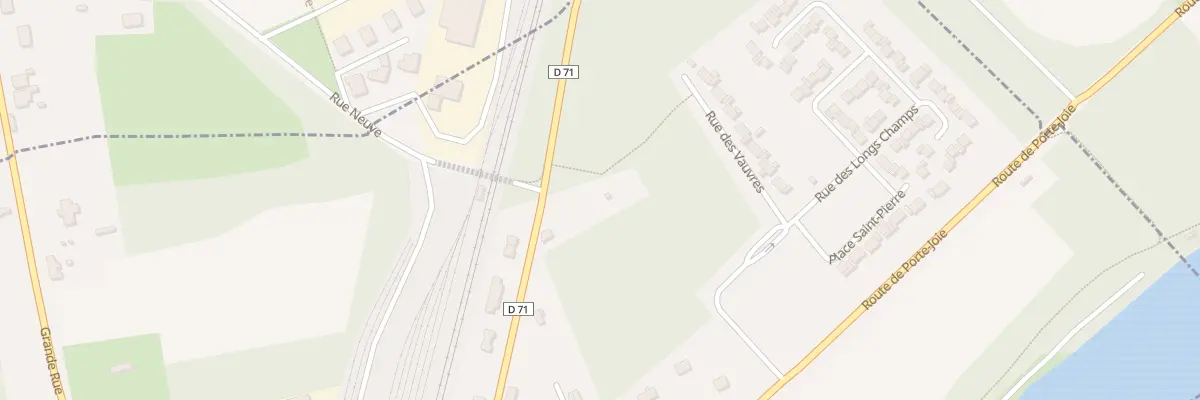 Plan du 42 Rue de la Gare à Saint-Pierre-du-Vauvray