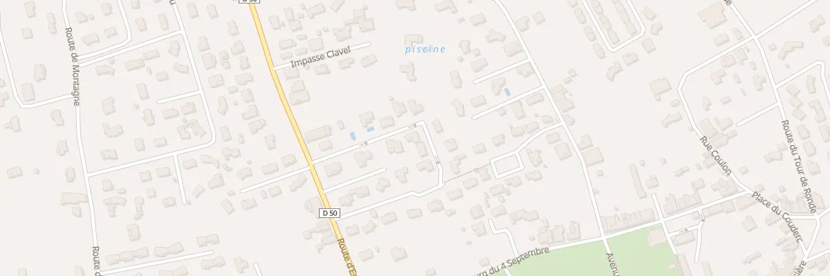 Plan du 2 Rte d’Escatalens à Montech