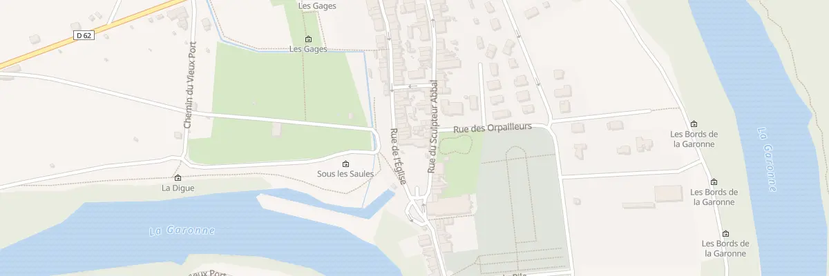 Plan du 4 Rue de l’Eglise à Carbonne