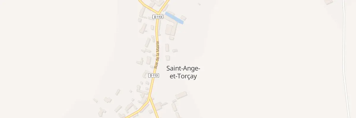Plan du 3 Rue de la Mairie à Saint-Ange-et-Torçay