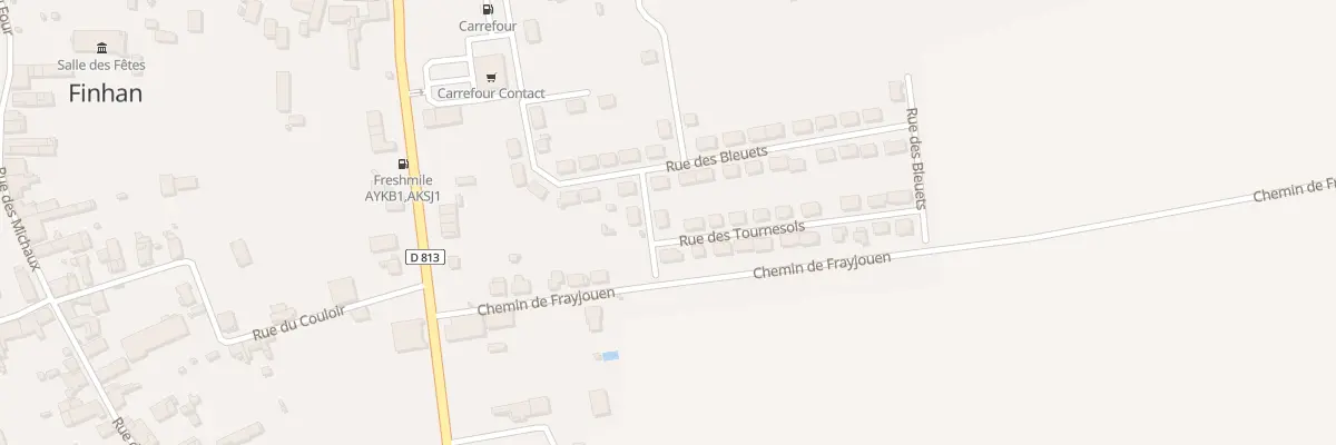 Plan du 2 Rue des Tournesols à Finhan