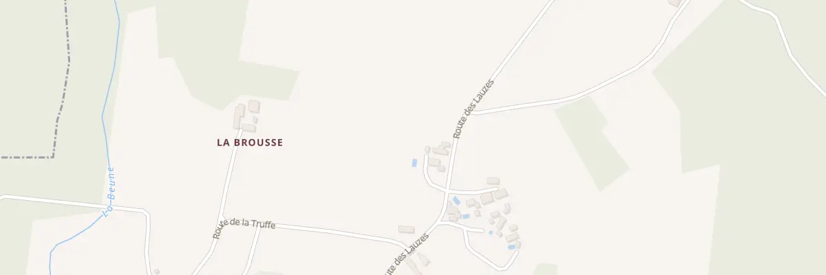 Plan du 427 La Brousse à Saint-Geniès