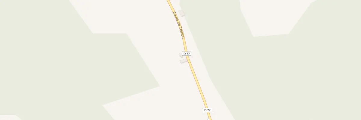 Plan du 58A La Sagne à Teillots