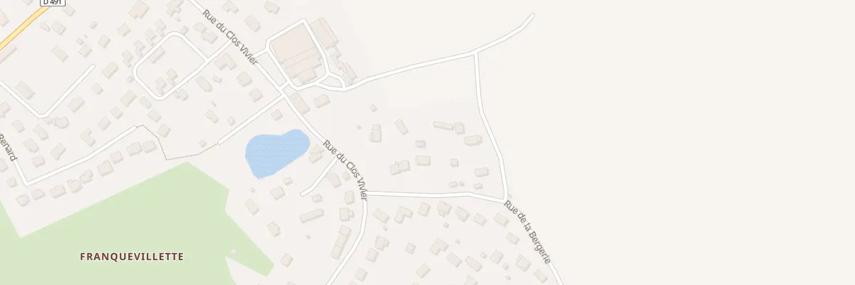 Plan du 51 Rue de la Bergerie à Boos