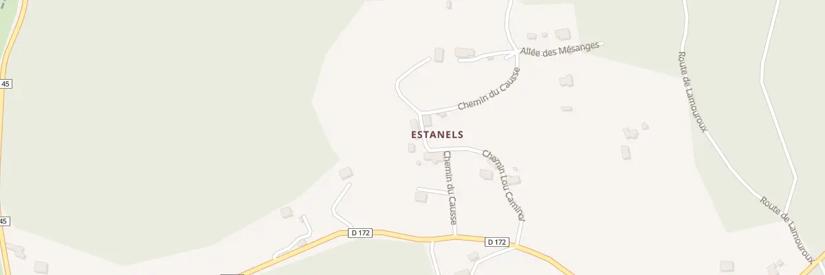 Plan du 131 Chem du Causse à Lherm