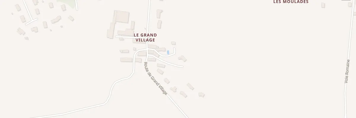 Plan du 5061 Le Grand Village à Saint-Maurice-les-Brousses