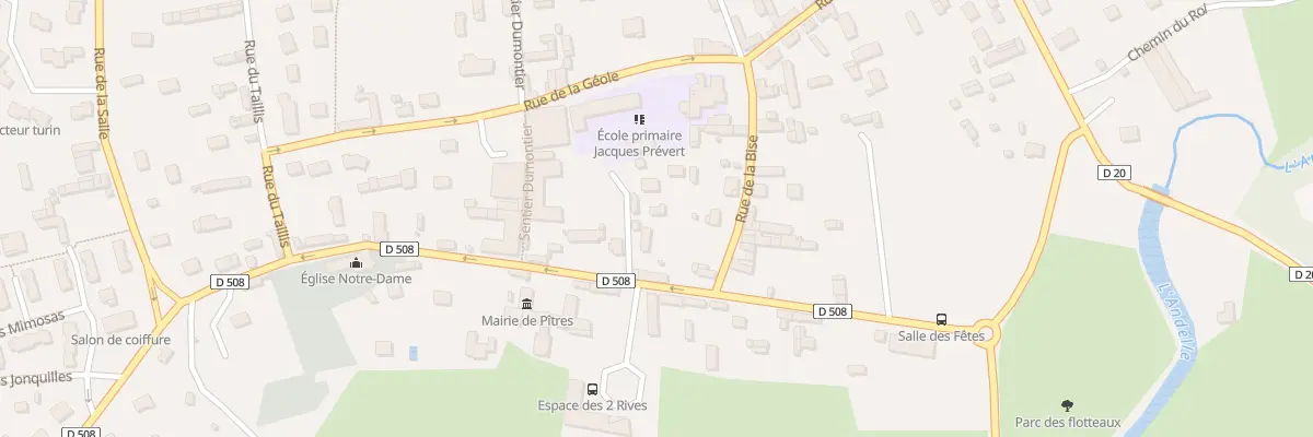 Plan du 19B Rue de l’Eglise à Pîtres