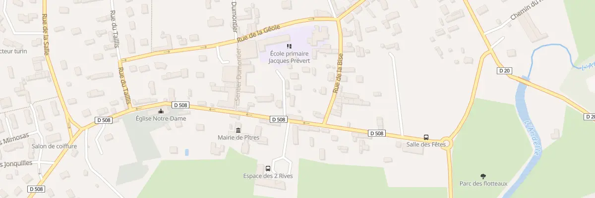 Plan du 19 Rue de l’Eglise à Pîtres