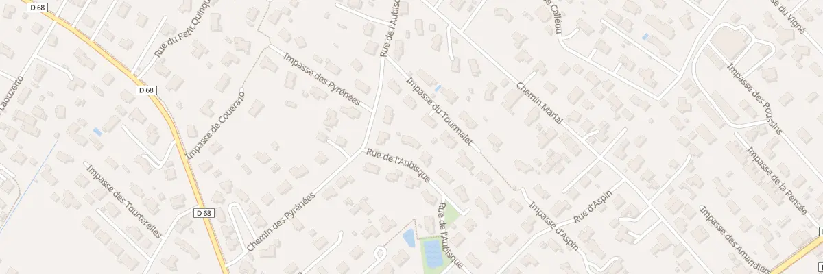 Plan du 3 Rue de l’Aubisque à Fonsorbes