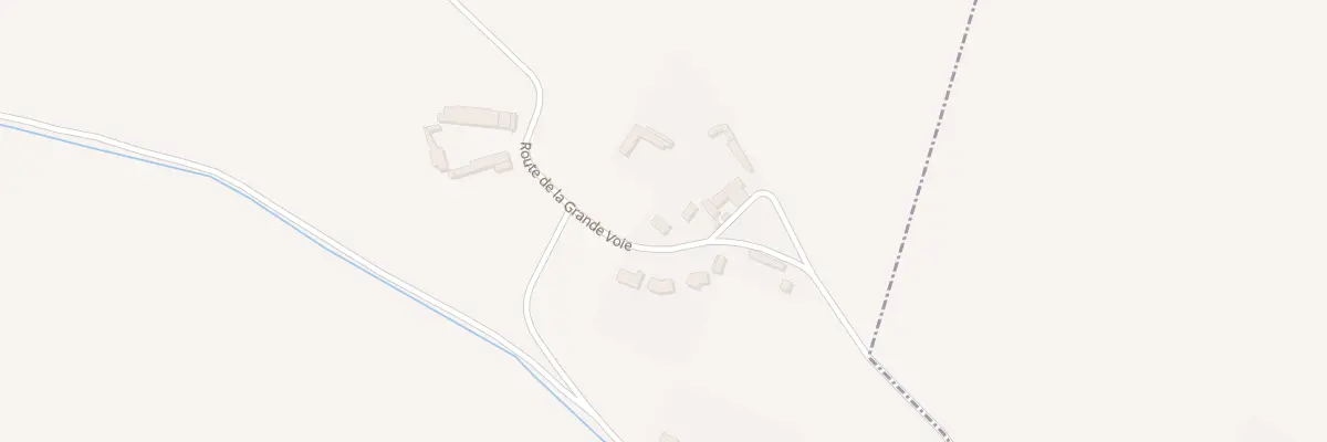 Plan du 2 Rte de la Grande Voie à Billancelles
