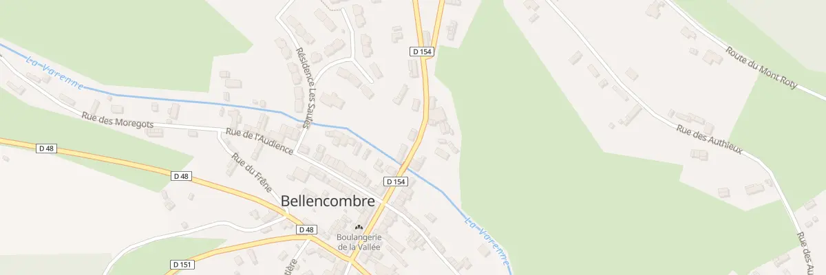 Plan du 21 Rte de Dieppe à Bellencombre