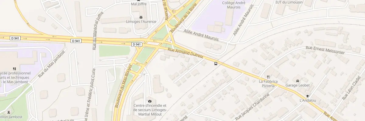 Plan du 273 Rue Armand Dutreix à Limoges