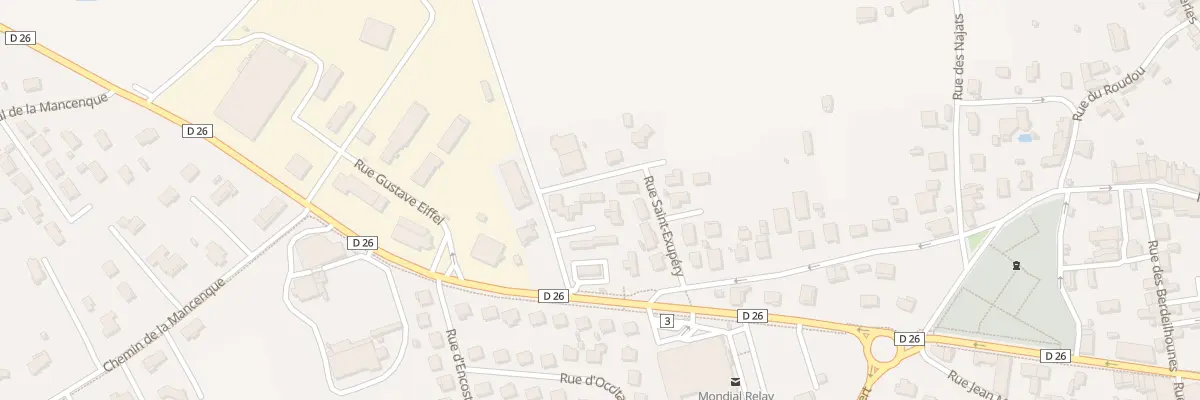 Plan du 7 Rue des Tuileries à Verdun-sur-Garonne