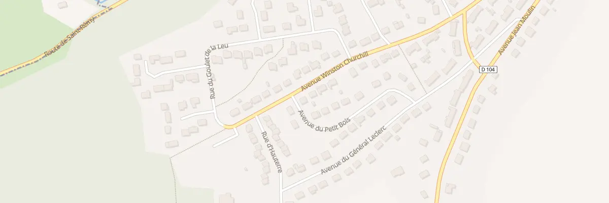 Plan du 37 Av Winston Churchill à Saint-Rémy-sur-Avre