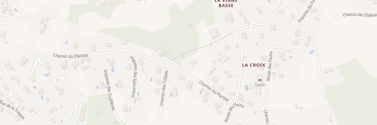 Plan du 35 Che du Plantier à Sarlat-la-Canéda