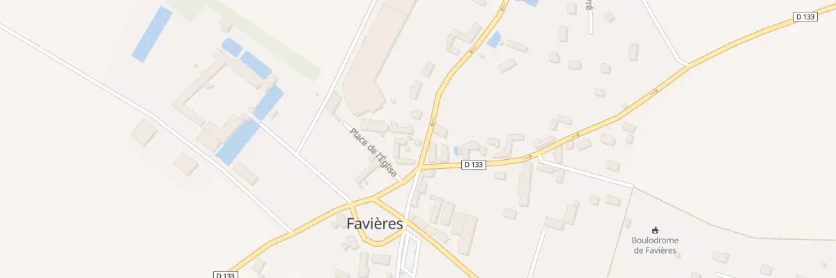Plan du 1 Rue du Bois Laurin à Favières