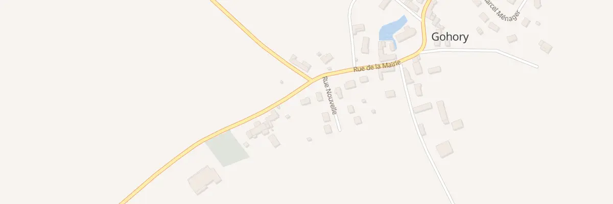 Plan du 15 Rue de la Mairie à Gohory