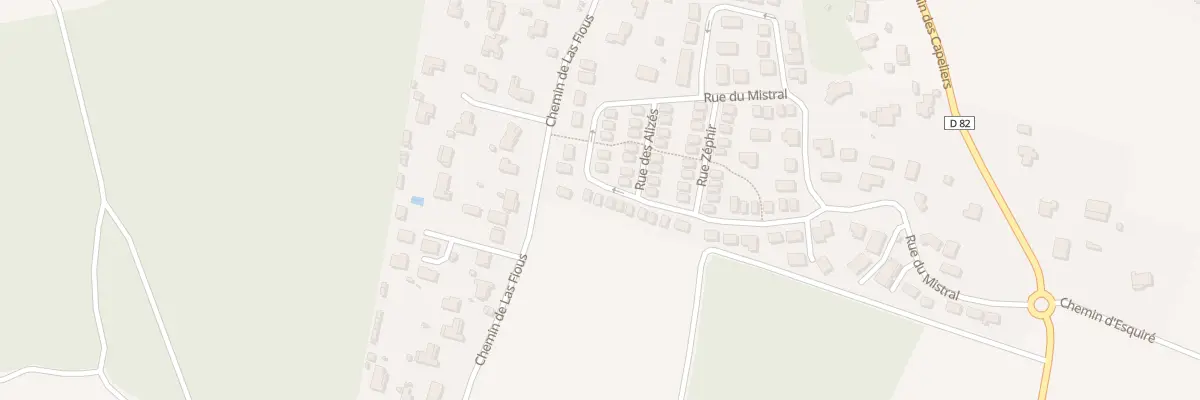 Plan du 39 Rue du Mistral à Fonsorbes
