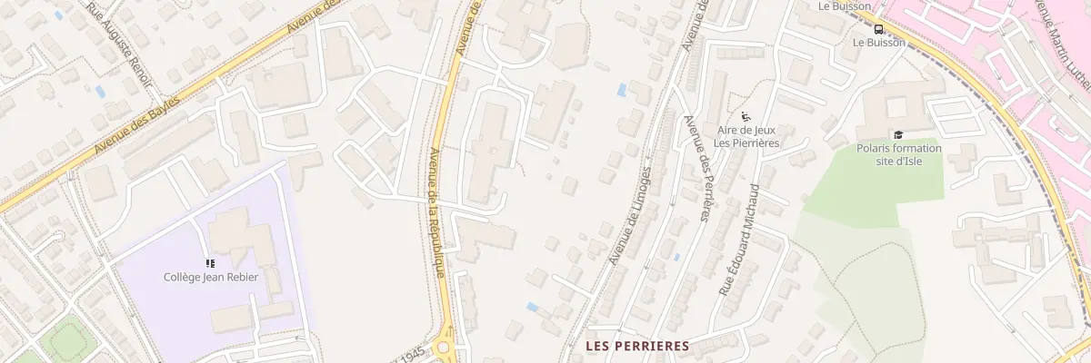 Plan du 18B Av de la République à Isle