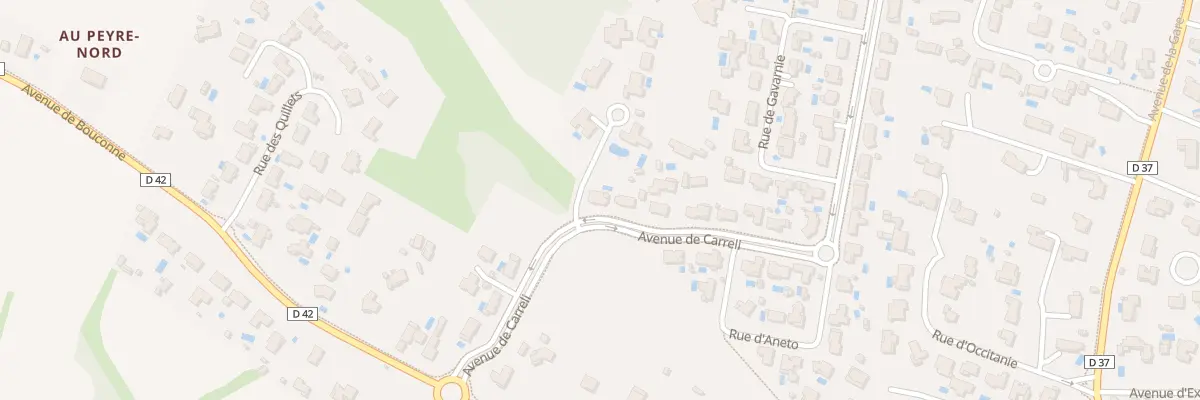 Plan du 15 Av de Carreli à Léguevin